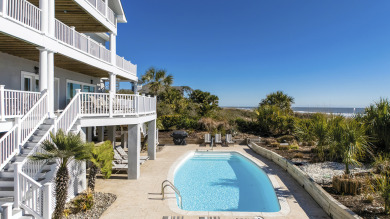 Lake House 20 Ibis -Oceanfront, 7 Bedroom home w private pool. Sleeps 19, , on Atlantic Ocean - Hilton Head Island in South Carolina - Lakehouse Vacation Rental - Lake Home for rent on LakeHouseVacations.com