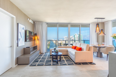 Lake House Luxury condo with amazing ocean & city views WIFI + Alexa + Netflix Ready, , on  in Florida - Lakehouse Vacation Rental - Lake Home for rent on LakeHouseVacations.com