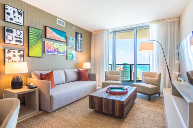 Lake House Cozy condo on the 38th floor w amazing ocean views. WIFI + Nespresso, , on  in Florida - Lakehouse Vacation Rental - Lake Home for rent on LakeHouseVacations.com