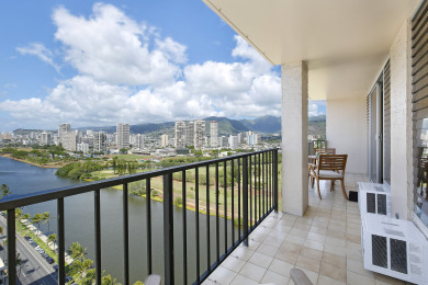 Lake House HIGH Floor wCanal, Mtn and Partial Ocean Views! AC, WD, WiFi, Pool,Parking!, , on Oahu - Honolulu in Hawaii - Lakehouse Vacation Rental - Lake Home for rent on LakeHouseVacations.com