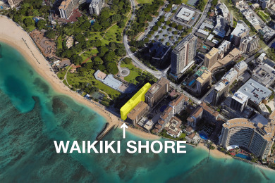 Lake House Just steps to beach! Gorgeous renovated park view condo at Waikiki Shore!, , on Oahu - Honolulu in Hawaii - Lakehouse Vacation Rental - Lake Home for rent on LakeHouseVacations.com