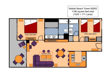 Lake House Amazing OCEAN VIEWS, Full Kitchen, WasherDryer, Pool, Newly Renovated 2018, , on Oahu - Honolulu in Hawaii - Lakehouse Vacation Rental - Lake Home for rent on LakeHouseVacations.com
