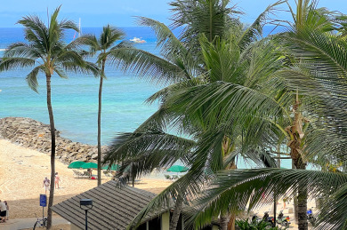 Lake House Steps to beach! Gorgeous renovated partial ocean view condo at Waikiki Shore!, , on Oahu - Honolulu in Hawaii - Lakehouse Vacation Rental - Lake Home for rent on LakeHouseVacations.com