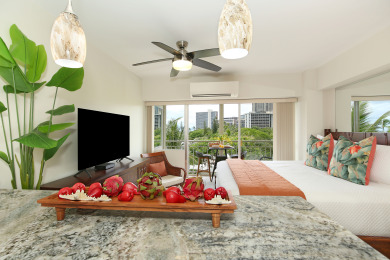 Lake House Steps to beach! Gorgeous renovated partial ocean view condo at Waikiki Shore!, , on Oahu - Honolulu in Hawaii - Lakehouse Vacation Rental - Lake Home for rent on LakeHouseVacations.com