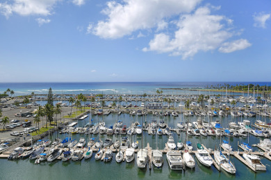 Lake House 11th Floor Waikiki Ocean, Lagoon & Marina Views! Walk to Beach! Washlet!, , on Oahu - Honolulu in Hawaii - Lakehouse Vacation Rental - Lake Home for rent on LakeHouseVacations.com