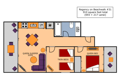 Lake House Heart of Waikiki! Lower Floor! Great Location! Washlet!, , on Oahu - Honolulu in Hawaii - Lakehouse Vacation Rental - Lake Home for rent on LakeHouseVacations.com