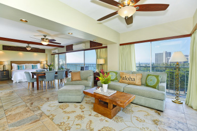 Lake House Luxury 2-Bed2-Bath Corner Waikiki Shore Condo w Ocean Views! FREE Parking!, , on Oahu - Honolulu in Hawaii - Lakehouse Vacation Rental - Lake Home for rent on LakeHouseVacations.com