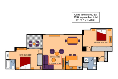 Lake House Spacious Comfort with AC, WasherDryer, Parking, Wi-Fi, and Washlet!, , on Oahu - Honolulu in Hawaii - Lakehouse Vacation Rental - Lake Home for rent on LakeHouseVacations.com