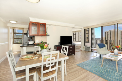 Lake House Gorgeously renovated 1-bedroom Waikiki suite with Ocean View! Parking, pool!, , on Oahu - Honolulu in Hawaii - Lakehouse Vacation Rental - Lake Home for rent on LakeHouseVacations.com