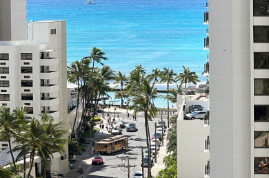 Lake House Gorgeously renovated 1-bedroom Waikiki suite with Ocean View! Parking, pool!, , on Oahu - Honolulu in Hawaii - Lakehouse Vacation Rental - Lake Home for rent on LakeHouseVacations.com