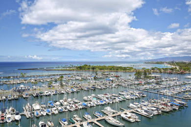 Lake House Waikiki Ocean, Lagoon & Marina Views! Short Walk to Beach, Restaurants & More, , on Oahu - Honolulu in Hawaii - Lakehouse Vacation Rental - Lake Home for rent on LakeHouseVacations.com