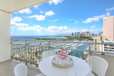 Lake House Gorgeous Ocean & Marina Views at The Ilikai! Close to Beach! Free Parking!, , on Oahu - Honolulu in Hawaii - Lakehouse Vacation Rental - Lake Home for rent on LakeHouseVacations.com