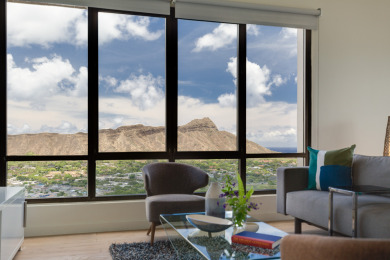 Lake House Fabulous Diamond Head and Ocean views from this two-bedroom penthouse suite!, , on Oahu - Honolulu in Hawaii - Lakehouse Vacation Rental - Lake Home for rent on LakeHouseVacations.com