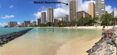 Lake House Luxurious Ocean view 2-bed2-bath condo with Pool, Wi-Fi, Parking., , on Oahu - Honolulu in Hawaii - Lakehouse Vacation Rental - Lake Home for rent on LakeHouseVacations.com