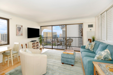 Lake House REMODELED Corner Unit with Ocean Views, 1 Free Parking, Wi-Fi, WasherDryer!, , on Oahu - Honolulu in Hawaii - Lakehouse Vacation Rental - Lake Home for rent on LakeHouseVacations.com