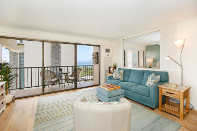 Lake House REMODELED Corner Unit with Ocean Views, 1 Free Parking, Wi-Fi, WasherDryer!, , on Oahu - Honolulu in Hawaii - Lakehouse Vacation Rental - Lake Home for rent on LakeHouseVacations.com