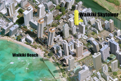 Lake House High Floor with GREAT Ocean Views! AC, WasherDryer, FREE Parking and Wi-Fi!, , on Oahu - Honolulu in Hawaii - Lakehouse Vacation Rental - Lake Home for rent on LakeHouseVacations.com