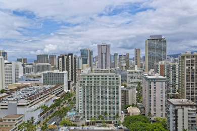 Lake House High Floor with GREAT Ocean Views! AC, WasherDryer, FREE Parking and Wi-Fi!, , on Oahu - Honolulu in Hawaii - Lakehouse Vacation Rental - Lake Home for rent on LakeHouseVacations.com