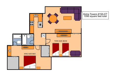 Lake House Spacious Comfort with AC, WasherDryer, Parking, Wi-Fi, and Washlets!, , on Oahu - Honolulu in Hawaii - Lakehouse Vacation Rental - Lake Home for rent on LakeHouseVacations.com