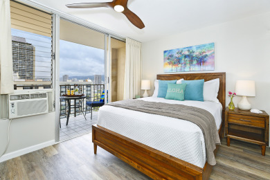 Lake House High Floor with Ocean View! Bedroom AC, WD, Wi-Fi, Pool, FREE Parking!, , on Oahu - Honolulu in Hawaii - Lakehouse Vacation Rental - Lake Home for rent on LakeHouseVacations.com