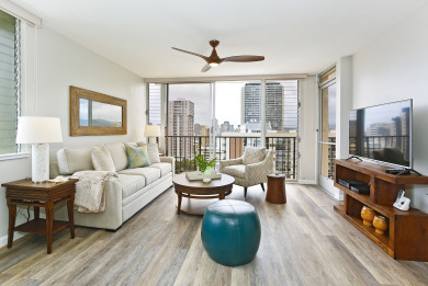 Lake House High Floor with Ocean View! Bedroom AC, WD, Wi-Fi, Pool, FREE Parking!, , on Oahu - Honolulu in Hawaii - Lakehouse Vacation Rental - Lake Home for rent on LakeHouseVacations.com
