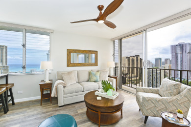 Lake House High Floor with Ocean View! Bedroom AC, WD, Wi-Fi, Pool, FREE Parking!, , on Oahu - Honolulu in Hawaii - Lakehouse Vacation Rental - Lake Home for rent on LakeHouseVacations.com