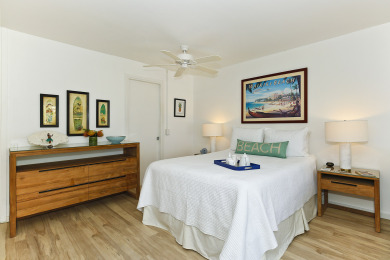 Lake House Upgraded Beachfront Studio on Quiet Waikiki beach with SwimmingSurfing!, , on Oahu - Honolulu in Hawaii - Lakehouse Vacation Rental - Lake Home for rent on LakeHouseVacations.com