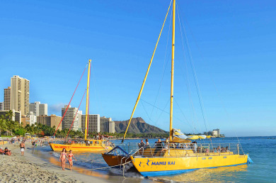 Lake House GORGEOUS Waikiki Yacht Harbor Views! Central AC, FREE Wi-Fi, Washlet!, , on Oahu - Honolulu in Hawaii - Lakehouse Vacation Rental - Lake Home for rent on LakeHouseVacations.com