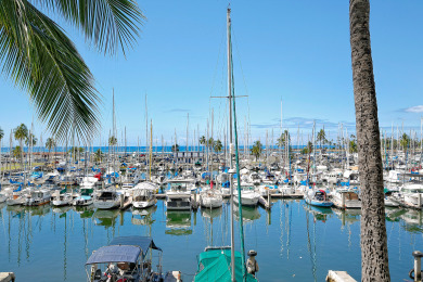 Lake House GORGEOUS Waikiki Yacht Harbor Views! Central AC, FREE Wi-Fi, Washlet!, , on Oahu - Honolulu in Hawaii - Lakehouse Vacation Rental - Lake Home for rent on LakeHouseVacations.com