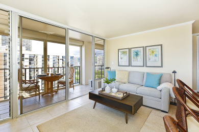 Lake House High Floor, Partial Ocean View! Bedroom AC, WD, Wi-Fi, Pool, FREE Parking!, , on Oahu - Honolulu in Hawaii - Lakehouse Vacation Rental - Lake Home for rent on LakeHouseVacations.com