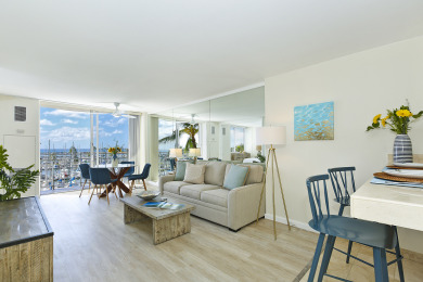 Lake House Waikiki Marina & Ocean Views! Easy Walk to Beach! Washlet!, , on Oahu - Honolulu in Hawaii - Lakehouse Vacation Rental - Lake Home for rent on LakeHouseVacations.com