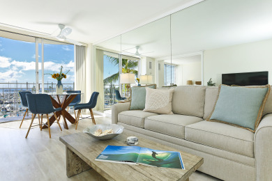 Lake House Waikiki Marina & Ocean Views! Easy Walk to Beach! Washlet!, , on Oahu - Honolulu in Hawaii - Lakehouse Vacation Rental - Lake Home for rent on LakeHouseVacations.com