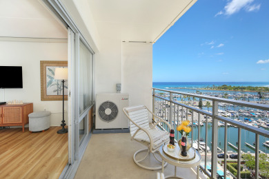 Lake House Gorgeous OceanMarina Views at World-Famous Ilikai! Pool, Wi-Fi, Full Kitchen, , on Oahu - Honolulu in Hawaii - Lakehouse Vacation Rental - Lake Home for rent on LakeHouseVacations.com