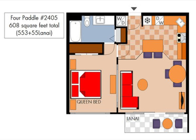 Lake House Great Four Paddle location! Full kitchen, AC, washerdryer, parking, Wi-Fi., , on Oahu - Honolulu in Hawaii - Lakehouse Vacation Rental - Lake Home for rent on LakeHouseVacations.com