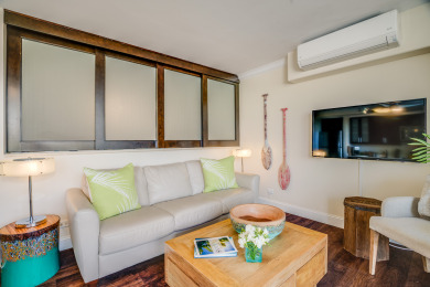 Lake House Central Waikiki! Large lanai, close 2 beach! Fireworks! WASHLET! Sleeps 6!, , on Oahu - Honolulu in Hawaii - Lakehouse Vacation Rental - Lake Home for rent on LakeHouseVacations.com