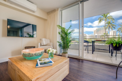Lake House Central Waikiki! Large lanai, close 2 beach! Fireworks! WASHLET! Sleeps 6!, , on Oahu - Honolulu in Hawaii - Lakehouse Vacation Rental - Lake Home for rent on LakeHouseVacations.com