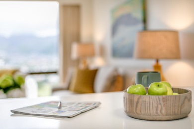 Lake House High floor with AC and Tropical Ko'olau Mountain views! Washlet!, , on Oahu - Honolulu in Hawaii - Lakehouse Vacation Rental - Lake Home for rent on LakeHouseVacations.com