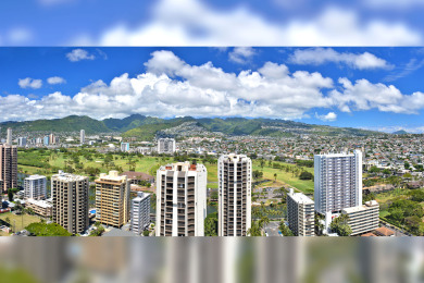 Lake House High floor with AC and Tropical Ko'olau Mountain views! Washlet!, , on Oahu - Honolulu in Hawaii - Lakehouse Vacation Rental - Lake Home for rent on LakeHouseVacations.com