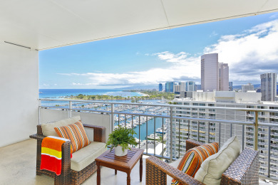 Lake House 20th Floor Ocean and Marina Views at The Ilikai! Washlet! Sleeps 4!, , on Oahu - Honolulu in Hawaii - Lakehouse Vacation Rental - Lake Home for rent on LakeHouseVacations.com