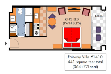 Lake House Studio with AC, Wi-Fi, Rooftop Pool, FREE Parking! Close to Beach!, , on Oahu - Honolulu in Hawaii - Lakehouse Vacation Rental - Lake Home for rent on LakeHouseVacations.com