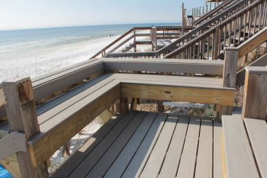 Lake House relaxation on your very own private Gulf front beach, , on Gulf of Mexico - Santa Rosa Bay in Florida - Lakehouse Vacation Rental - Lake Home for rent on LakeHouseVacations.com