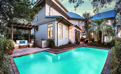 Lake House Serenity Now Cottage Private Pool & Carriage House, Bikes, *Newly Remodeled*, , on Gulf of Mexico - Rosemary Beach in Florida - Lakehouse Vacation Rental - Lake Home for rent on LakeHouseVacations.com