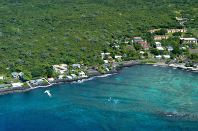 Lake House Turtle Rock - Ocean Front Cottage with pool, , on Big Island - Kailua-Kona Bay  in Hawaii - Lakehouse Vacation Rental - Lake Home for rent on LakeHouseVacations.com