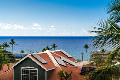 Lake House Kona Mansions#301 Top Floor, Corner Unit wOcean views & AC, , on Big Island - Kailua-Kona Bay  in Hawaii - Lakehouse Vacation Rental - Lake Home for rent on LakeHouseVacations.com