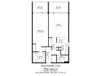 Lake House KONA PACIFIC C-618 NICE OCEAN VIEW, Top Floor, WALK TO TOWN! Elevator, AC!!, , on Big Island - Kailua-Kona Bay  in Hawaii - Lakehouse Vacation Rental - Lake Home for rent on LakeHouseVacations.com