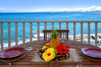 Lake House SV4205 2 bedroom, DIRECT OCEANFRONT, Wifi, BREATHTAKING VIEW., , on Big Island - Kailua-Kona Bay  in Hawaii - Lakehouse Vacation Rental - Lake Home for rent on LakeHouseVacations.com