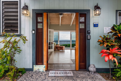 Lake House HOKU'EA HALE Oceanfront Private Home with Hot Tub, , on Big Island - Kailua-Kona Bay  in Hawaii - Lakehouse Vacation Rental - Lake Home for rent on LakeHouseVacations.com