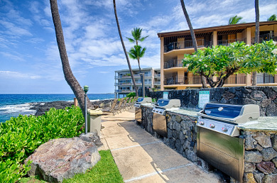 Lake House KONA MAKAI#2-303 BEAUTIFUL TOP FLOOR OCEAN VIEW IN OCEANFRONT COMPLEX WAC!, , on Big Island - Kailua-Kona Bay in Hawaii - Lakehouse Vacation Rental - Lake Home for rent on LakeHouseVacations.com