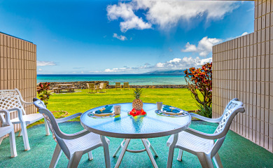 Lake House Oceanfront Ground Floor Getaway with Sunset Views at Kaleialoha 106, , on Maui - Lahaina in Hawaii - Lakehouse Vacation Rental - Lake Home for rent on LakeHouseVacations.com