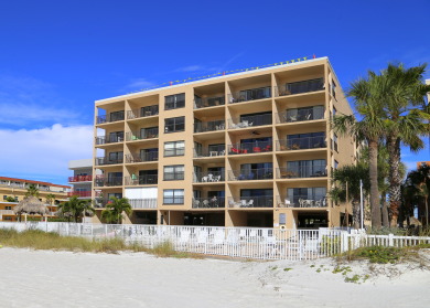 Lake House Direct Beachfront Balcony - Sandy Shores #201, , on Madeira Beach in Florida - Lakehouse Vacation Rental - Lake Home for rent on LakeHouseVacations.com